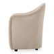 preview thumbnail 20 of 20, NADAAL STUDIOS Laken, Upholstered Rolling Dining Chair - 26 X 26 X 32.5