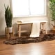preview thumbnail 48 of 155, Silver Orchid Parrott Faux Fur Sheepskin Area Rug