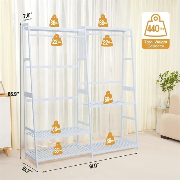 Clothes Rack Heavy Duty Garment Racks - 15.74