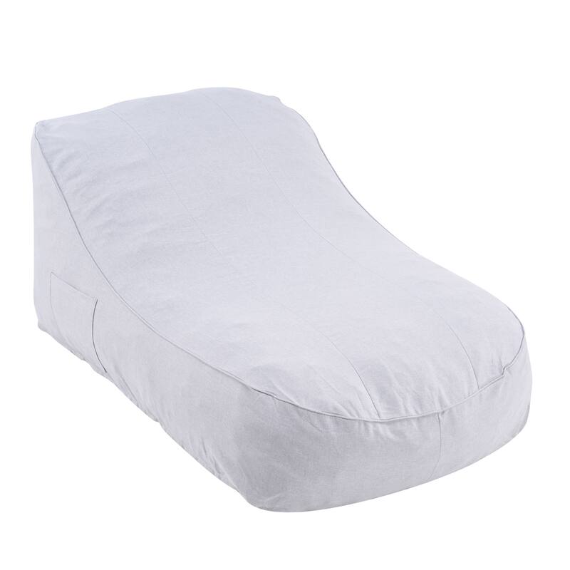 Christopher Knight Home - Hilary Modern Outdoor Upholstered Bean Bag with Storage