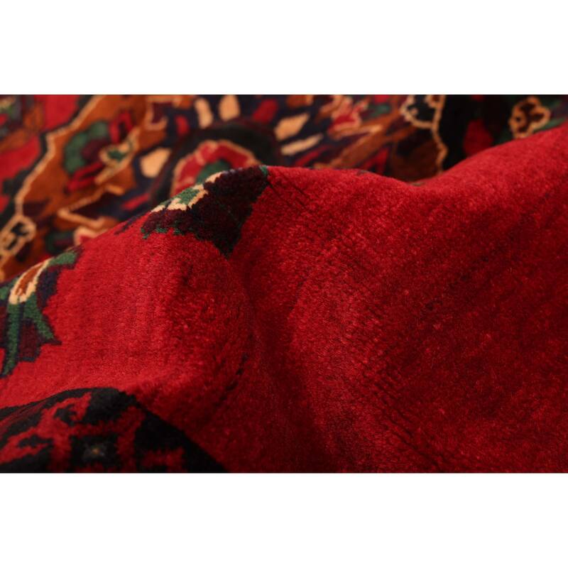 ECARPETGALLERY Hand-knotted Teimani Red Wool Rug - 3'9 x 6'4