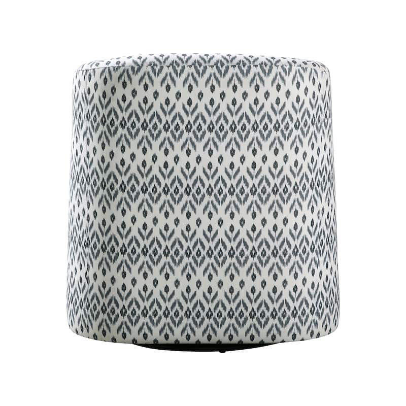 Agrela Textured Fabric Swivel Chair