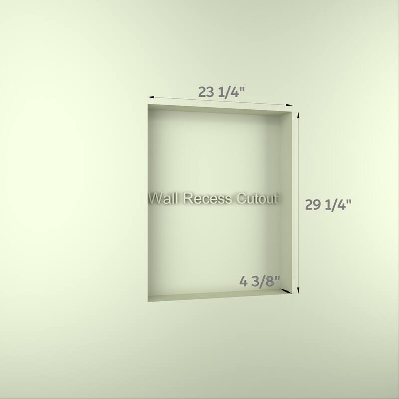 Rectangular Aluminum Recessed/Surface Mount Medicine Cabinet in Silver with Mirror LED and Clock