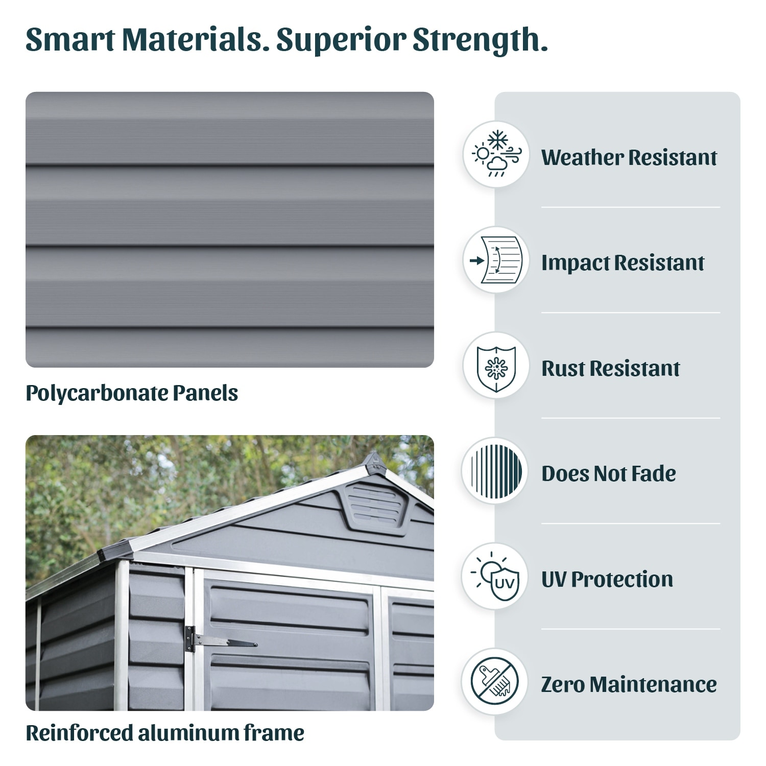 SkyLight 6 ft. x 12 ft. Tan Garden Outdoor Storage Shed - 6 ft x