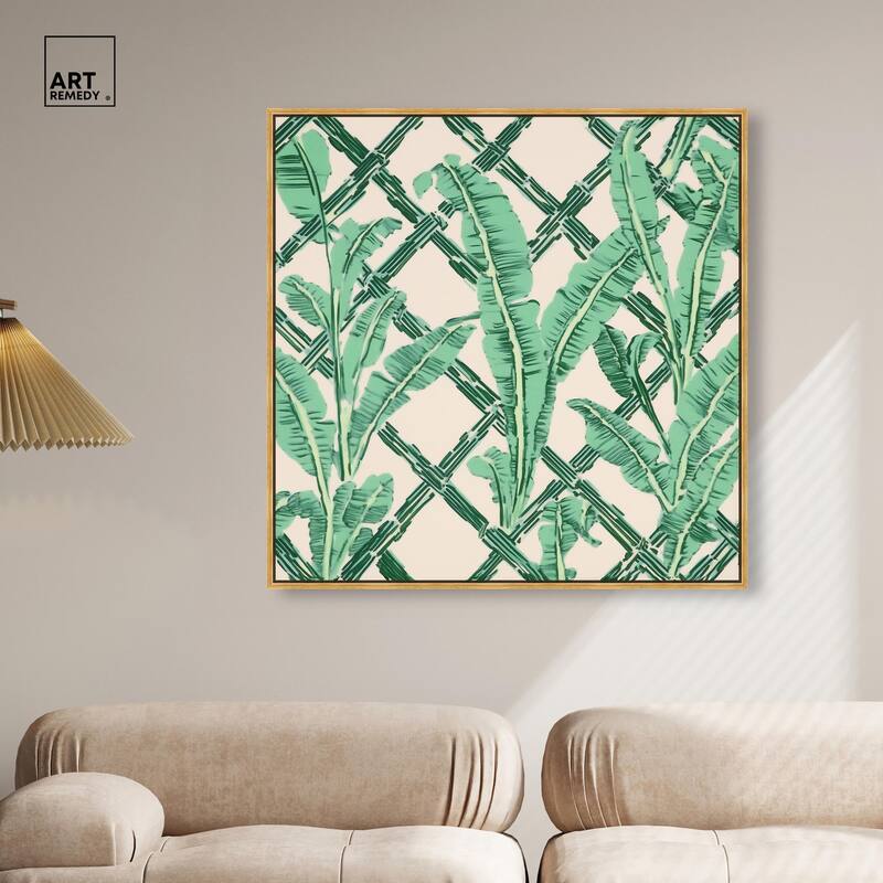 Vibrant Squiggles Canvas by Art Remedy