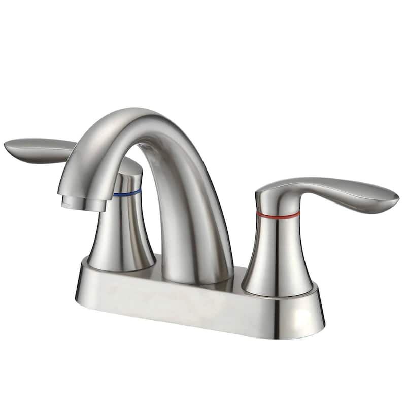 BATHLET 4 Inch Bathroom Faucets for Sink 3 Hole, with Pop Up Drain
