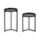 preview thumbnail 21 of 19, Kate and Laurel Aguilar Plant Stand Set - 2 Piece