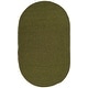 preview thumbnail 168 of 174, SAFAVIEH Handmade Braided Country Casual Lavada Rug 3' x 5' Oval - Green