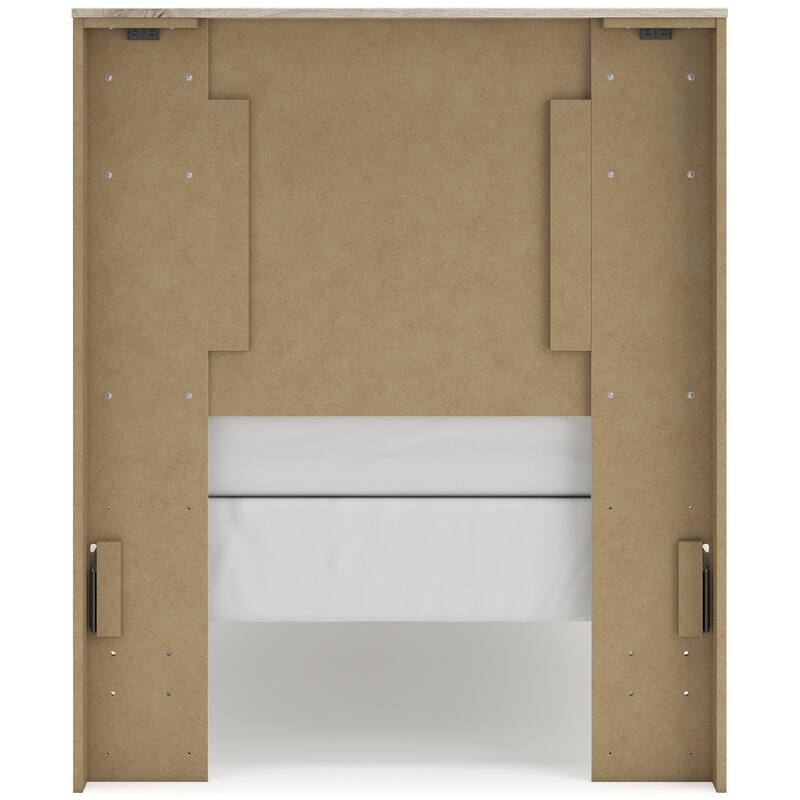 Signature Design by Ashley Lawroy Light Natural Panel Headboard