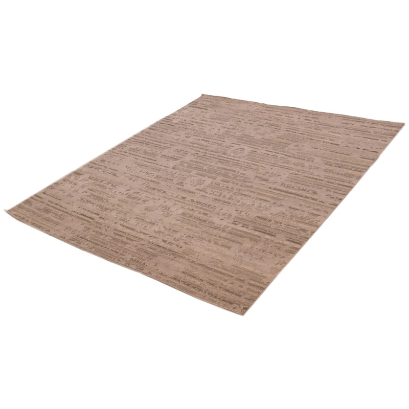 ECARPETGALLERY Hand-knotted Alma Light Grey Wool Rug - 8'0 x 9'11