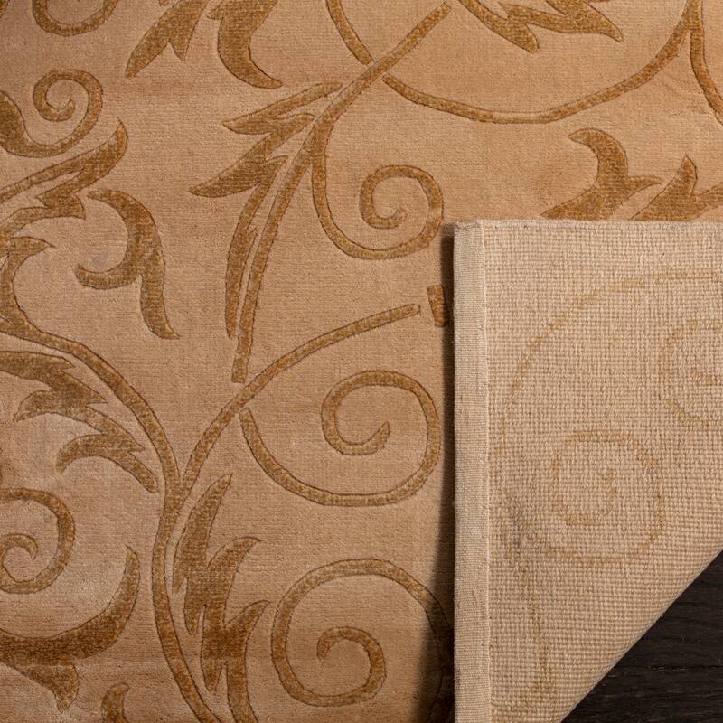 SAFAVIEH Couture Hand-knotted Tibetan Lilit Modern Wool Rug