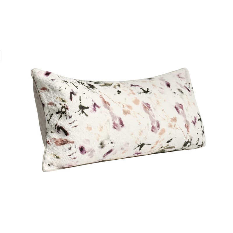 Villa by Classic Home Cosmo 16"x36" Cotton Linen Blend Throw Pillow