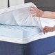 preview thumbnail 2 of 4, Comfort Tech 3" Foam and Fiber Mattress Topper Featuring Serene Foam