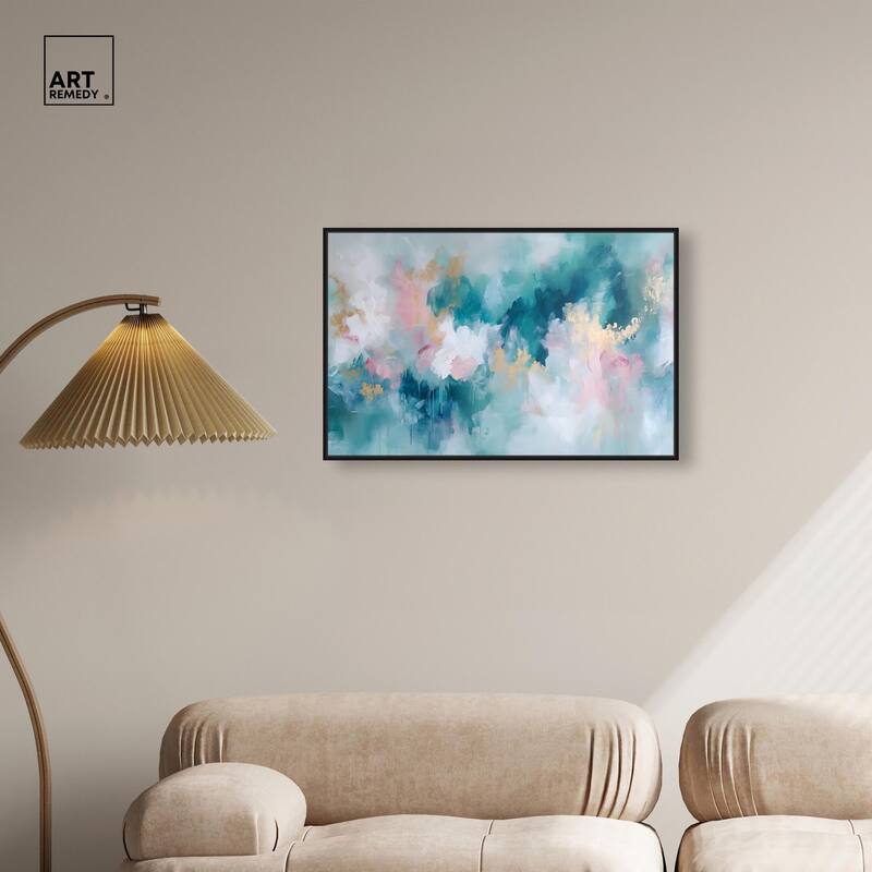Emerald Sky Canvas by Art Remedy