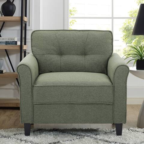 iLounge Hailey Chair with Rolled Arms