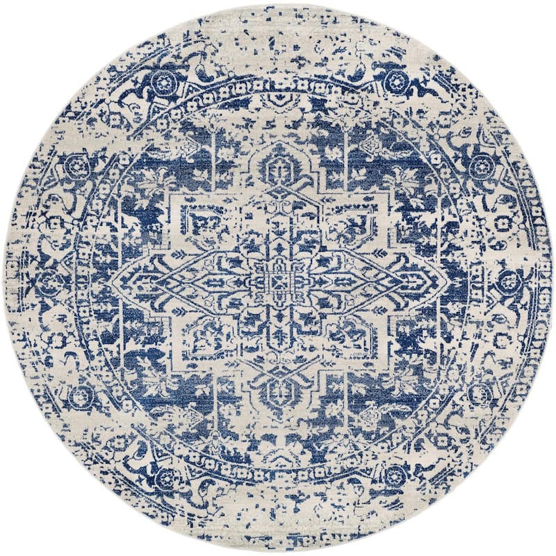 Livabliss Harput Updated Traditional Medallion Area Rug