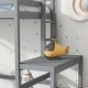 preview thumbnail 19 of 22, Twin High Loft Bed with Ladder landing Platform and Guardrails, White