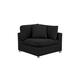 Option Black Corner Chair