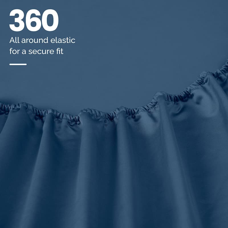 Blue Nile Mills 1200 Thread Count Egyptian Cotton Deep Pocket Sheet Set