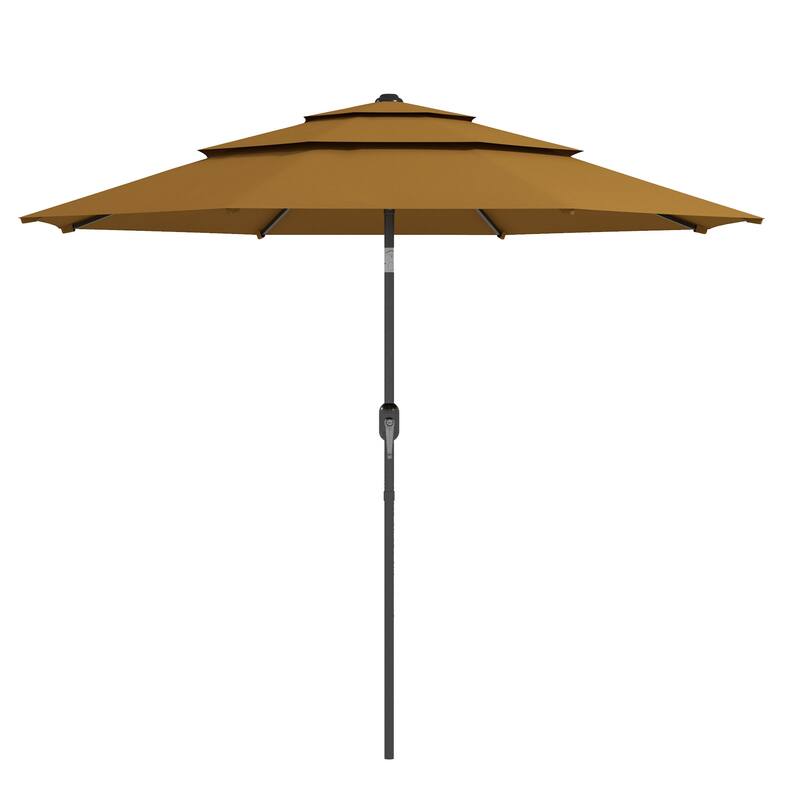 Versatile Outdoor Umbrella with Advanced Features for Ideal Shade and Durability