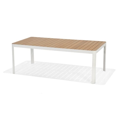 Amazonia Portew Outdoor Patio Dining Table - Wood and Aluminum