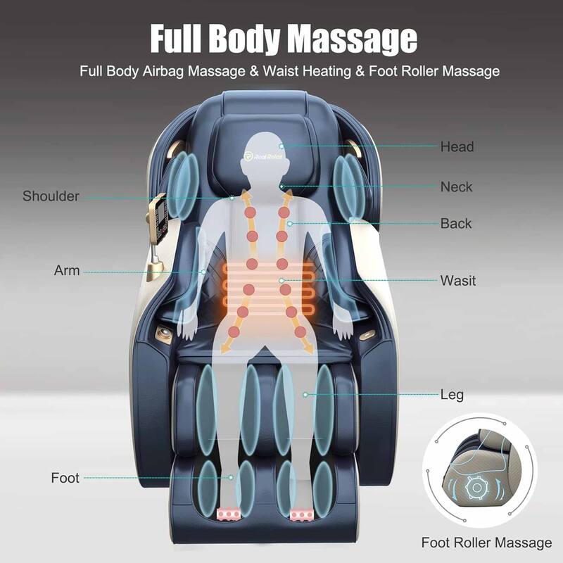Ukuowu's Newest Massage Chair with Full Body Zero Gravity, SL Track, Body Scan and Heating