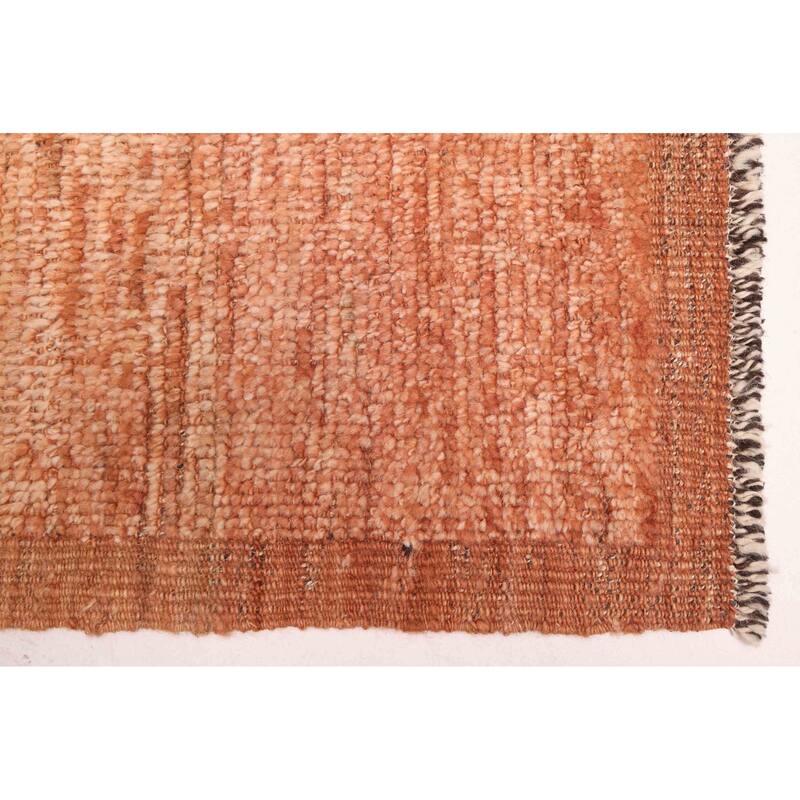 ECARPETGALLERY Hand-knotted Pak Finest Marrakesh Copper Wool Rug - 8'4 x 10'1