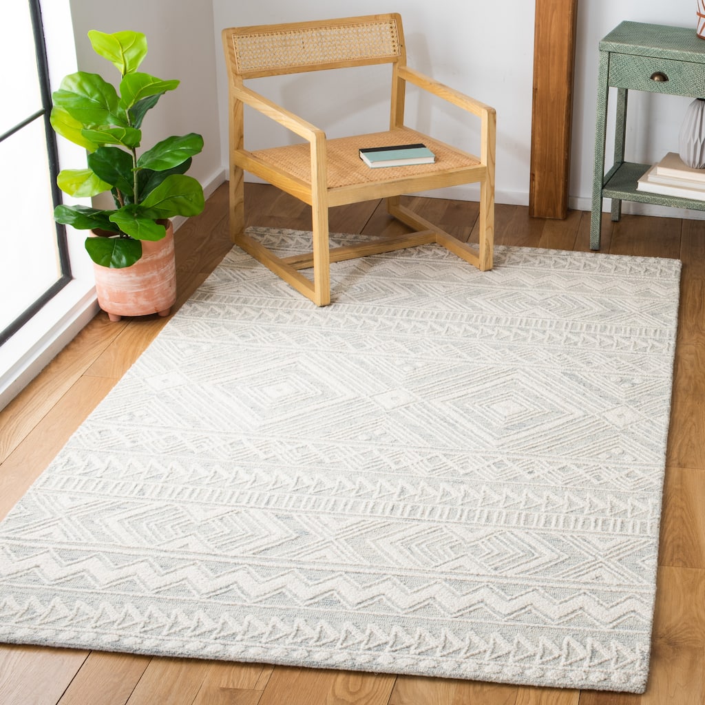 SAFAVIEH Handmade Metro Mirushe Boho Moroccan Wool Rug