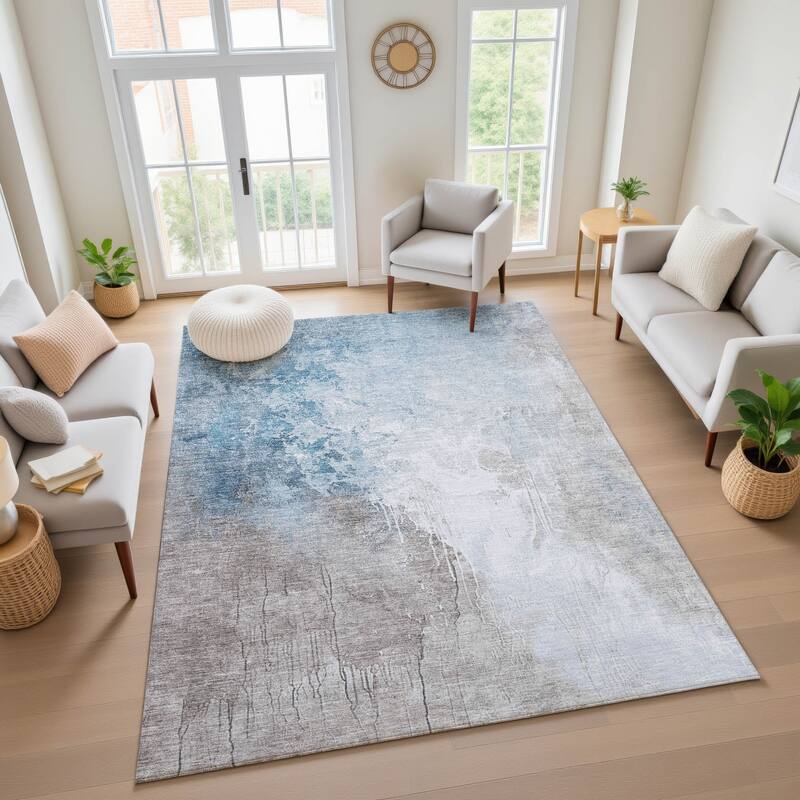 Premium Washable Super Soft Modern Contemporary Mayfield Rug