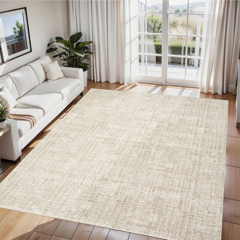 Garvee Modern Timeless Solid Area Rug