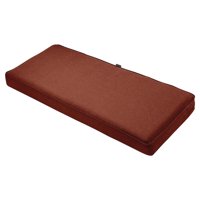 Classic Accessories Montlake FadeSafe Water-Repellent Outdoor Bench Cushion, 54"Wx18"Dx3"T