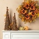preview thumbnail 6 of 23, Glitzhome 24"H Fall Thanksgiving Maple Leaf Pumpkin Urn Table Tree Holiday Home Decoration