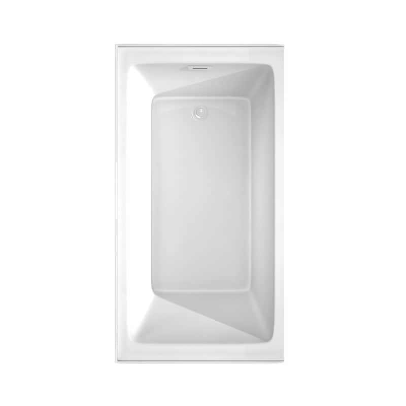 Grayley 60-Inch x 32-Inch Alcove Bathtub in White with Options