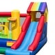 preview thumbnail 11 of 10, Costway Colorful Rainbow Kids Inflatable Bounce Castle with 50 Ocean - See Details