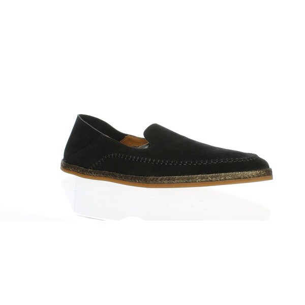 mens black espadrilles