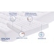 preview thumbnail 11 of 9, Madison Park Heavenly Soft Overfilled Plush Down Alt. Waterproof Mattress Pad - White