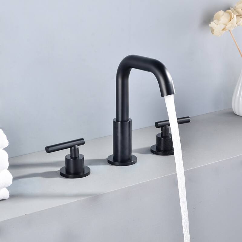 Clihome Widespread Bathroom Faucet Two Handle