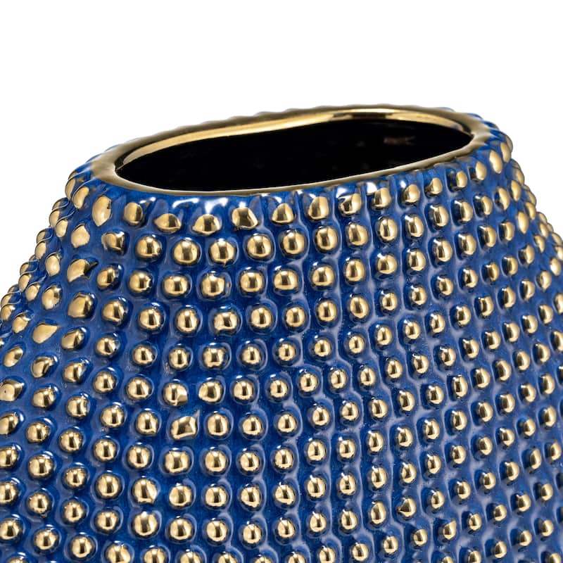 Sagebrook Home Contenporary Ceramic Beaded Vase