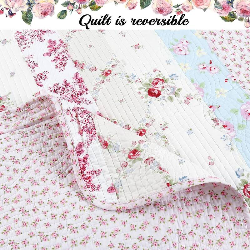 The Gray Barn Fri Tex Patchwork 3-piece Quilt Set