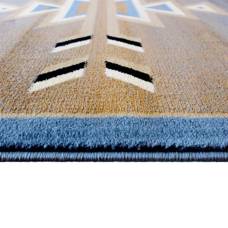 Multipurpose Southwestern Style Patterned Indoor Area Rug