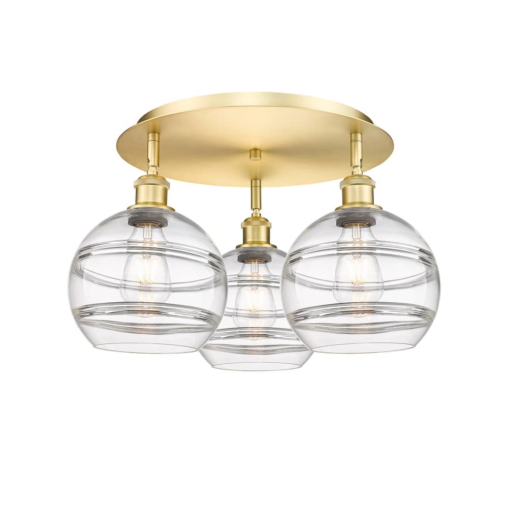 Innovations Lighting 516-3C-11-20 Rochester Flush Rochester 3 Light
