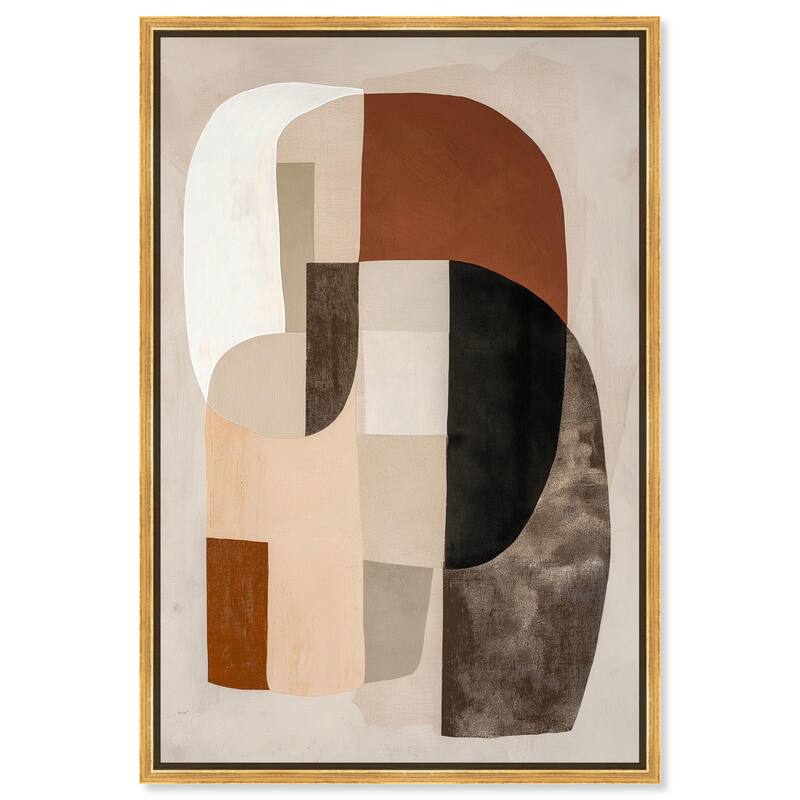 Intuition's Palette I Canvas by Art Remedy - Gold - 24" x 36"