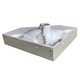 preview thumbnail 11 of 13, Alexander II White Porcelain Corner Wall Mount Bathroom Sink