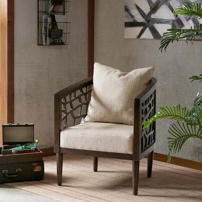 INK+IVY Crackle Accent Chair