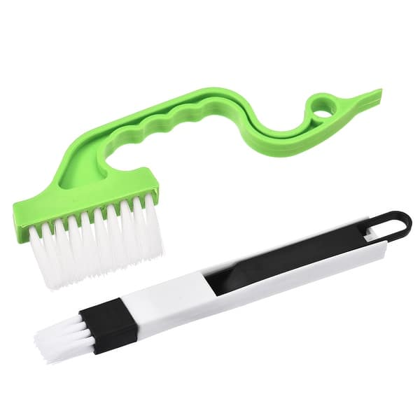 Window Groove Cleaning Brush - Green