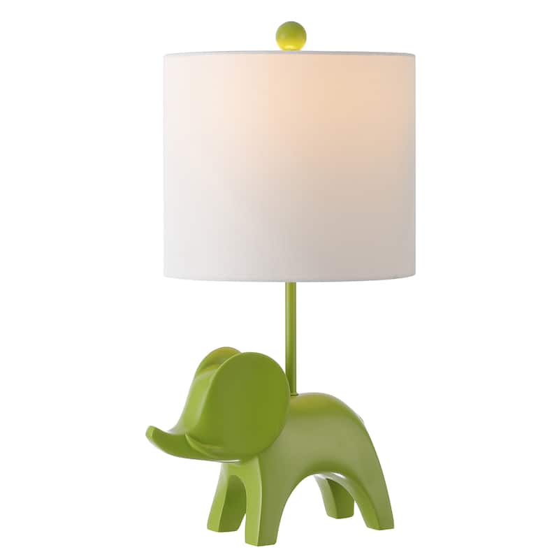 SAFAVIEH Kids Lighting Jonna 20" Elephant Lamp - 11.5"x10"x20" - 12"Wx10"Dx20"H