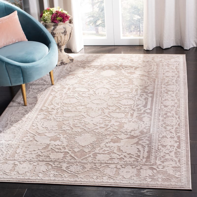 SAFAVIEH Reflection Eulalie Modern Oriental Rug - 5'1" x 7'6" - Beige/Cream