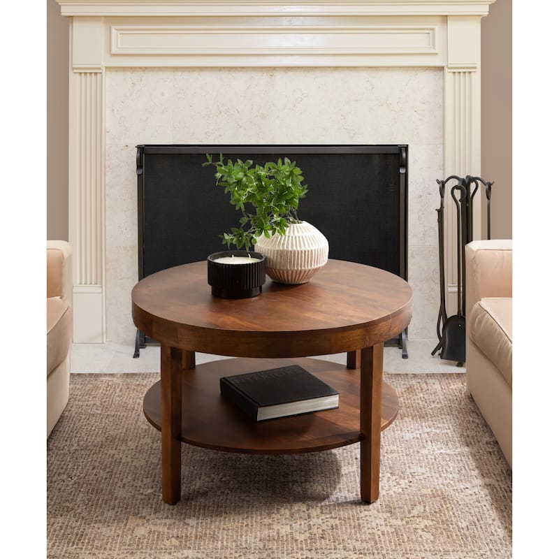 Kate and Laurel Talcott Round Coffee Table