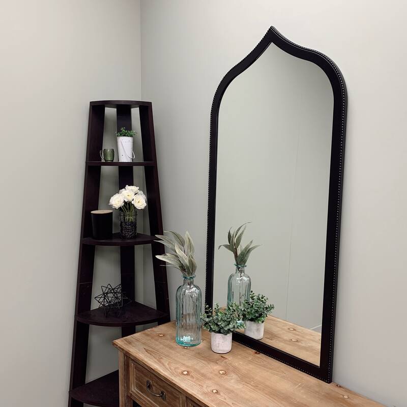 Van Buren Framed Full Length Mirror - Teardrop Cathedral - 23.4x47.4