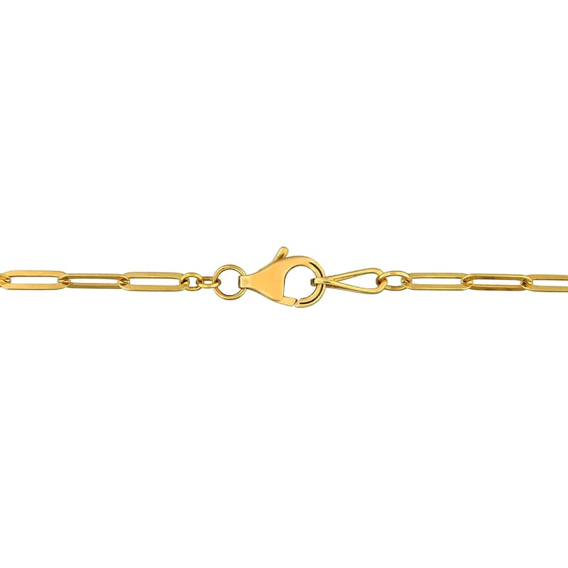 2 3/5ct TW Lab-Grown Diamond Tennis Necklace in 14k Two-Tone Gold